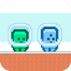 green and blue cuteman