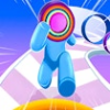layer man 3d run collect