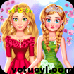 Princess Girls Spring Blossoms