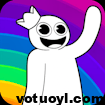 Rainbow Friends Coloring Book