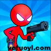 Red Stickman vs Monster School 2