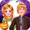 royal couple halloween party