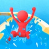 waterpark slide race